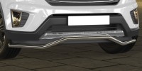 Защита переднего бампера d42 