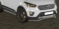 Защита переднего бампера d57 