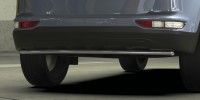 Защита заднего бампера d42 Arbori нерж. сталь для Kia SPORTAGE 2016-2018