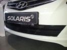 Сетка на бампер внешняя для HYUNDAI Solaris 2014-2017, черн., 15 мм
