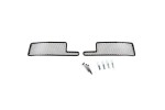 Сетка на бампер внешняя для TOYOTA Land Cruiser 200 2012-2015, 2 шт., черн., 15 мм