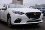 Сетка на бампер внешняя для MAZDA 3 2013->, черн., 15 мм