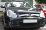 Сетка на бампер внешняя для NISSAN Almera 2013->, черн., 15 мм