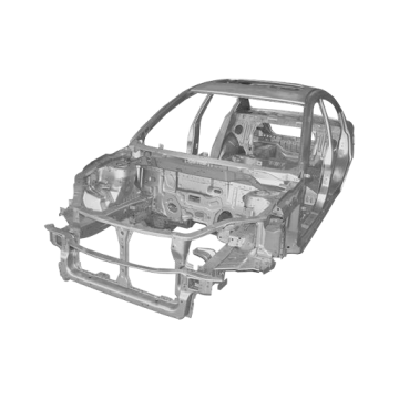 Bare body assy-plated Chery Fora