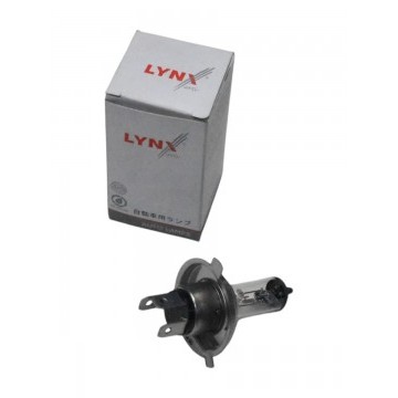 Лампа галогенная LYNXauto H4 12V 60/55W P43T-38