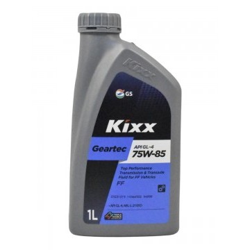 Масло трансмиссионное Kixx Geartec FF GL-4 75W-85 (Gear Oil HD) /1л п/синт.