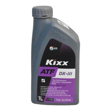 Трансмиссионная жидкость синтетическая Kixx ATF DX-III /1л