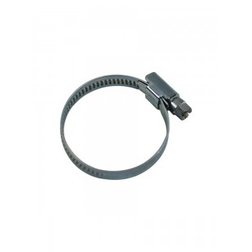 Хомут зажимной 30-45 мм (оцинкованная сталь)