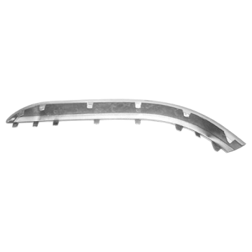 Молдинг заднего бампера левый (не хромированный) Chery M11