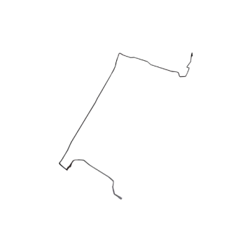 Brake hose assy - rr lh Chery QQ