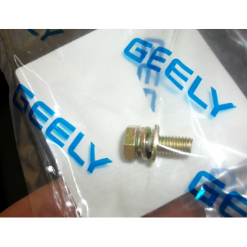 Болт шестигранный с шайбой двери Geely Emgrand EC7