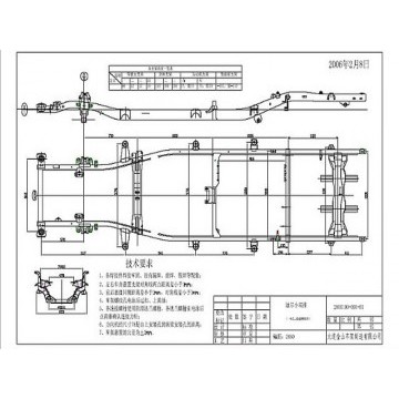 Frame assy(dr s instrustion car) Great Wall Deer