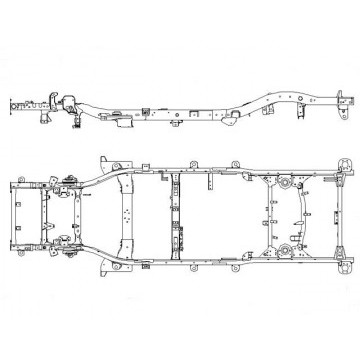 Рама 4/4 (нового образца) модель 2008 года Great Wall Hover