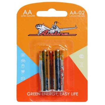 Батарейки LR6/AA щелочные 2 шт.