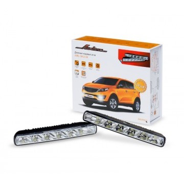 Дневные ходовые огни 1 Вт х 12 LED с блоком управления
