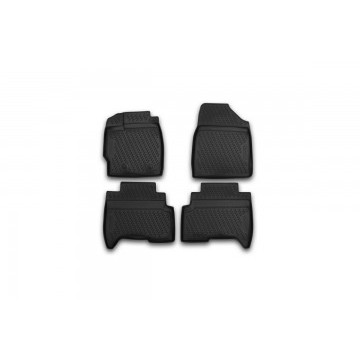 Коврики 3D в салон (Комплект) Lifan X50 06/2015-> (Полиуретан)