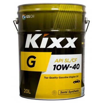 Масло моторное Kixx G SL 10W-40 (Gold) /20л  п/синт.