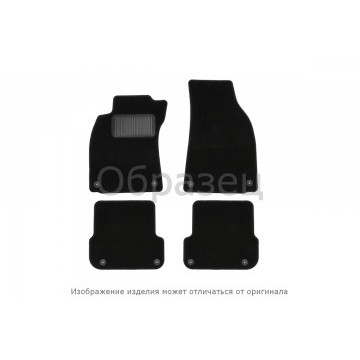Коврики в салон ALFA ROMEO 147 АКПП 2000-2010, хб., 4 шт. (текстиль, бежевые)
