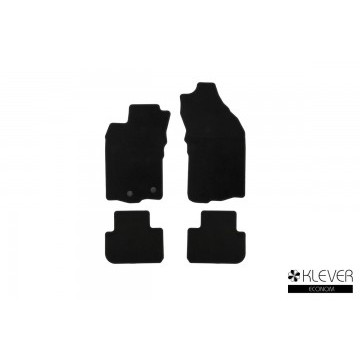 Коврики в салон Klever Econom ALFA ROMEO 147 АКПП 2000-2010, хб., 4 шт. (текстиль)