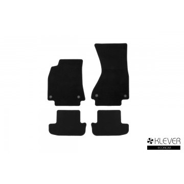 Коврики в салон Klever Econom AUDI RS6 АКПП 2008-2010, ун., 4 шт. (текстиль)