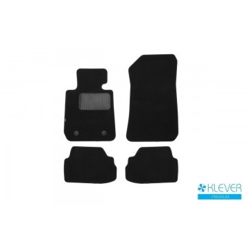 Коврики в салон Klever Premium BMW 1 3D E81 АКПП 2004-2011, хб., 4 шт. (текстиль)