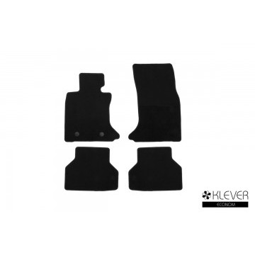 Коврики в салон Klever Econom BMW 5 Е60 АКПП 2003-2010, сед., 4 шт. (текстиль)