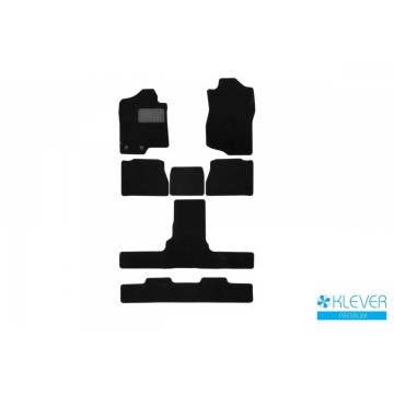 Коврики в салон Klever Premium CADILLAC Escalade 6 мест АКПП 2007-2014, внед., 6 шт. (текстиль)