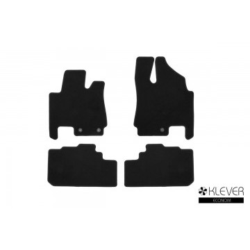Коврики в салон Klever Econom CADILLAC SRX АКПП 2010->, внед., 4 шт. (текстиль)