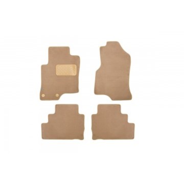 Коврики в салон Klever Premium CHEVROLET Captiva 2006-2011, внед., 4 шт. (текстиль, бежевые)
