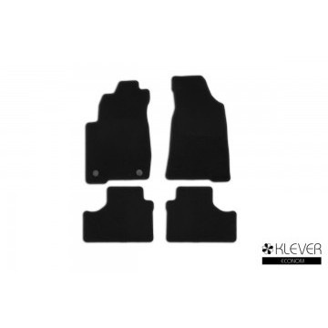 Коврики в салон Klever Econom CHEVROLET NIVA 2009->, кросс., 4 шт. (текстиль)