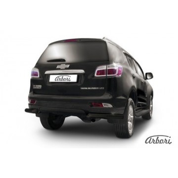 Уголки d76 Arbori черн. для CHEVROLET Trailblaizer 2012-2016