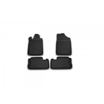 Коврики в салон CITROEN Berlingo 2005->, 4 шт. (полиуретан)