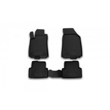 Коврики в салон CITROEN C4, 2011->, 4 шт. (полиуретан)