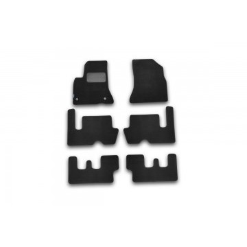 Коврики в салон CITROEN Grand C4 Picasso АКПП  2007->, мв., 6 шт. (текстиль)