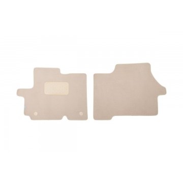 Коврики в салон Klever Premium CITROEN Jumper 2006-2014, фург., 2 шт. (текстиль, бежевые)