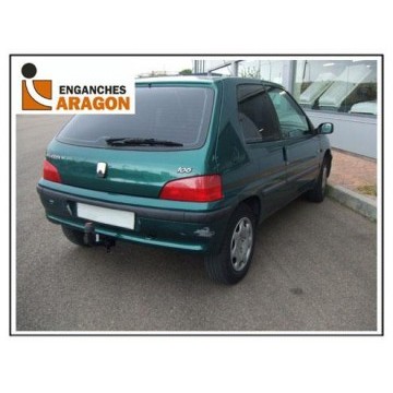 ТСУ для PEUGEOT 106 3D/5D 1996-/CITROEN Saxo 3D/5D 1996-, тип шара: A