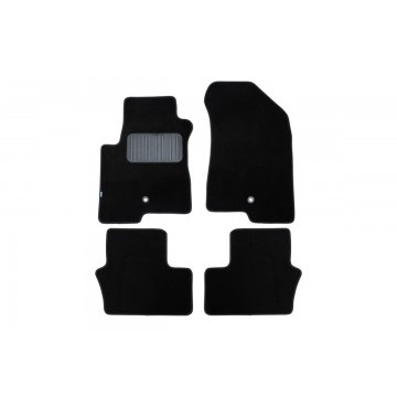 Коврики в салон Klever Premium DODGE Caliber АКПП 2006-2013, хб., 4 шт. (текстиль)