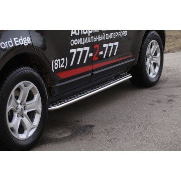 Пороги с листом d42,Ford Edge 2014-, FEDG.82.5029