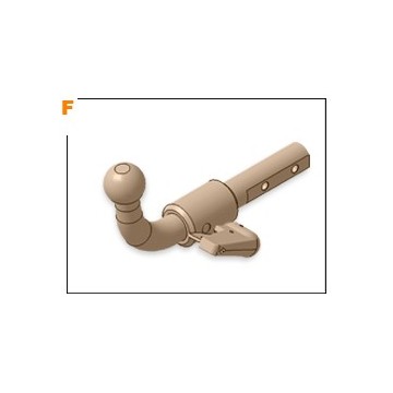 ТСУ для MAZDA 2 DE 2007-2014/FORD Fiesta 3D/5D 2008-2012,2013-2017, тип шара: F
