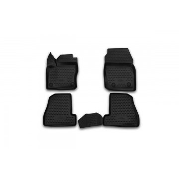 Коврики в салон FORD Focus II 2004-2011, 1-й ряд, 2шт. (полиуретан)