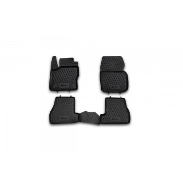 Коврики в салон FORD Focus 3, 04/2011-2015 передние, 2шт. (полиуретан)