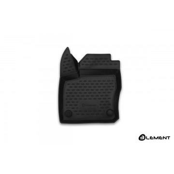 Коврик 3D в салон FORD Focus 3, 2015->, передний левый, 1 шт. (полиуретан)