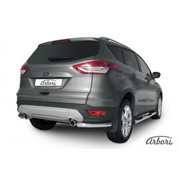 Уголки d57 Arbori нерж. сталь для Ford KUGA 2013-2016