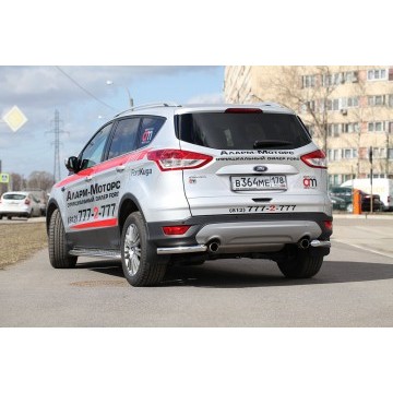 Защита задняя уголки d60,Ford Kuga 2013-, FKUG.76.1740