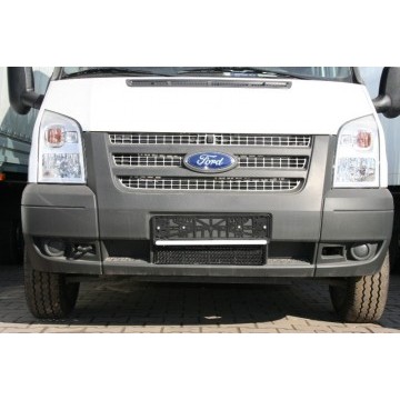 Сетка на бампер внешняя для FORD Transit 2006-2013, черн., 15 мм