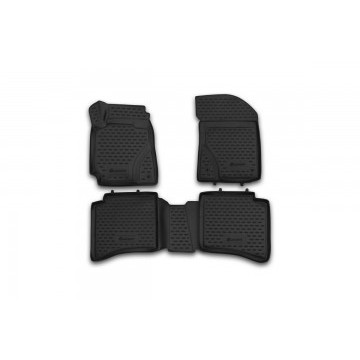 Коврики 3D в салон GEELY MK, 2012-> 4 шт. (полиуретан)