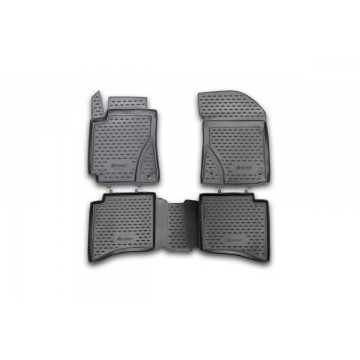 Коврики в салон GEELY MK Cross, 2012-> 4 шт. (полиуретан)