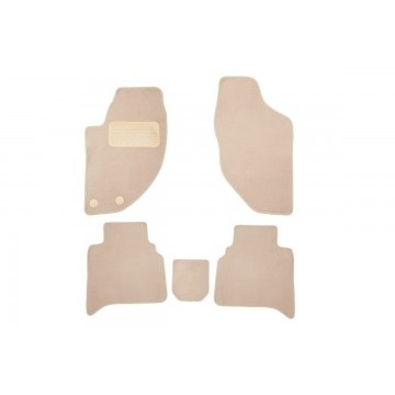 Коврики в салон Klever Premium GREAT WALL Hover H5 TD АКПП 2012->, внед., 5 шт. (текстиль, бежевые)