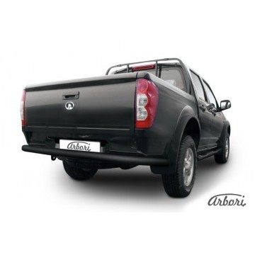 Защита заднего бампера d76 Arbori черн. для Great Wall WINGLE 2012-2015