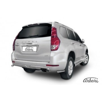 Защита задняя уголки Arbori d57 HAVAL H9 2015-